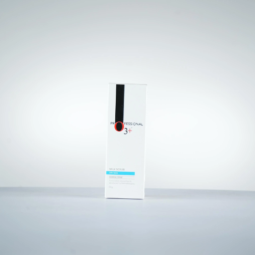 O3+ Milk Scrub Enriched with Macadamia Nuts Extracts for Clean & Bright Complexion (50g)