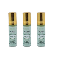Al-Hiza Lovely Attar - 6ml Roll On | Sweet Floral & Long Lasting Fragrance (Pack of 3)