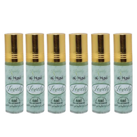 Al-Hiza Lovely Attar - 6ml Roll On | Sweet Floral & Long Lasting Fragrance (Pack of 6)