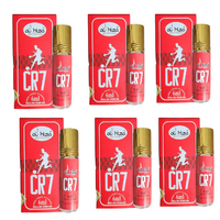 Al-Hiza CR7 Attar - 6ml Roll On | Sporty & Long Lasting Fragrance (Pack of 6)