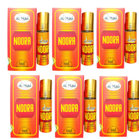 Al-Hiza Noora Attar - 6ml Roll On | Sweet Floral & Long Lasting Fragrance (pack of 6)