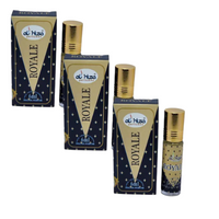 Al-Hiza Royale Attar - 6ml Roll On | Rich & Long Lasting Fragrance (Pack of 3)