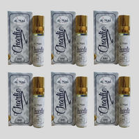 Al-Hiza Charlie Attar - 6ml Roll On | Long Lasting Fresh Fragrance |(Pack of 6)