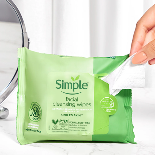 Facial Cleansing Wipes - 25 Wipes