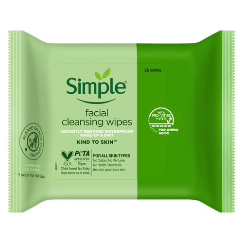 Facial Cleansing Wipes - 25 Wipes