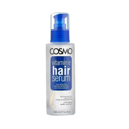 COSMO Vitamin E Hair Serum for Dry & Frizzy Hair – 100ml | Smoothness, Shine & Nourishment