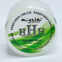 Myzia HHH Perfumed Body Cream – 10g Each, Pack of 12 | Fresh, Invigorating Fragrance
