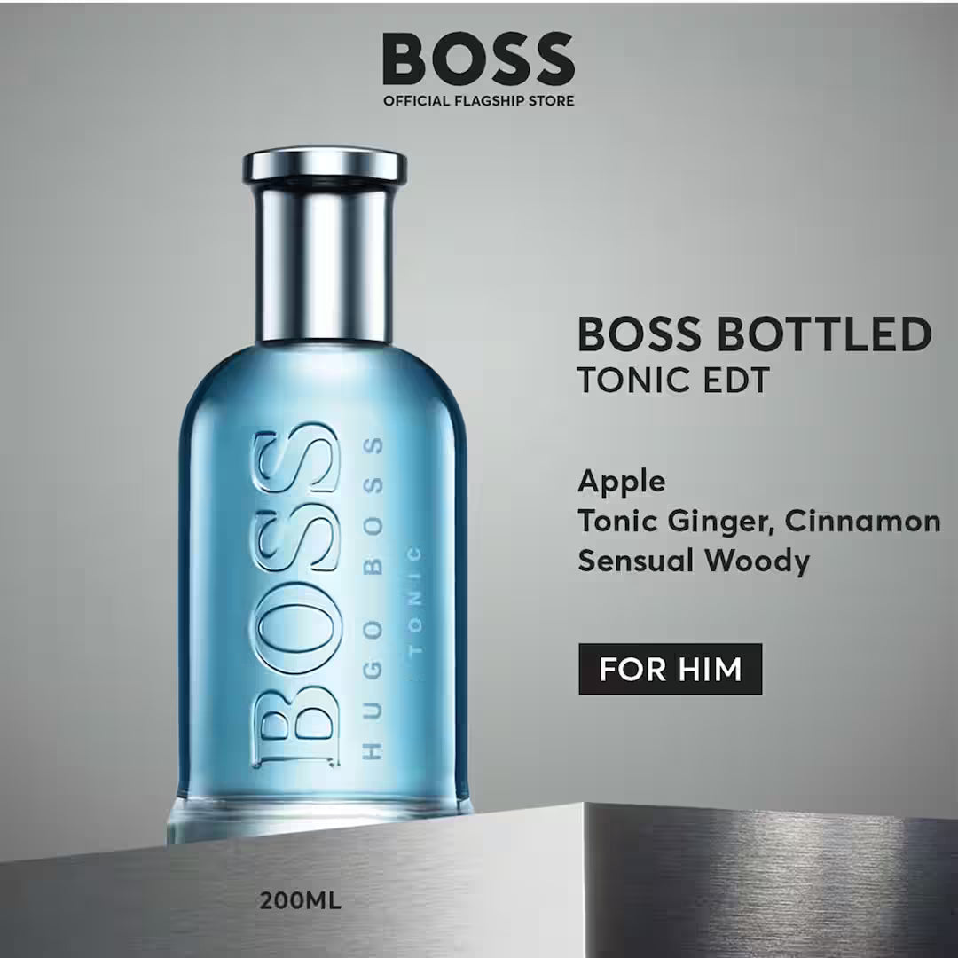 Hugo Boss Bottled Tonic Eau de Toilette for Men – 200ml