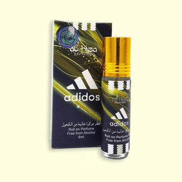 Al-Hiza Adidos Attar - 6ml Roll On | Concentrated Perfume Oil | (Pack of 3)