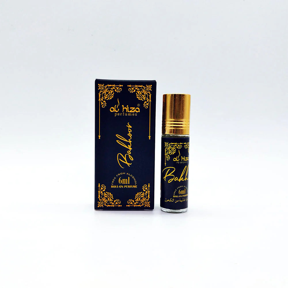 Bakhoor Attar – 6ml Roll-On | Rich, Woody Oriental Perfume Oil – Alcohol-Free