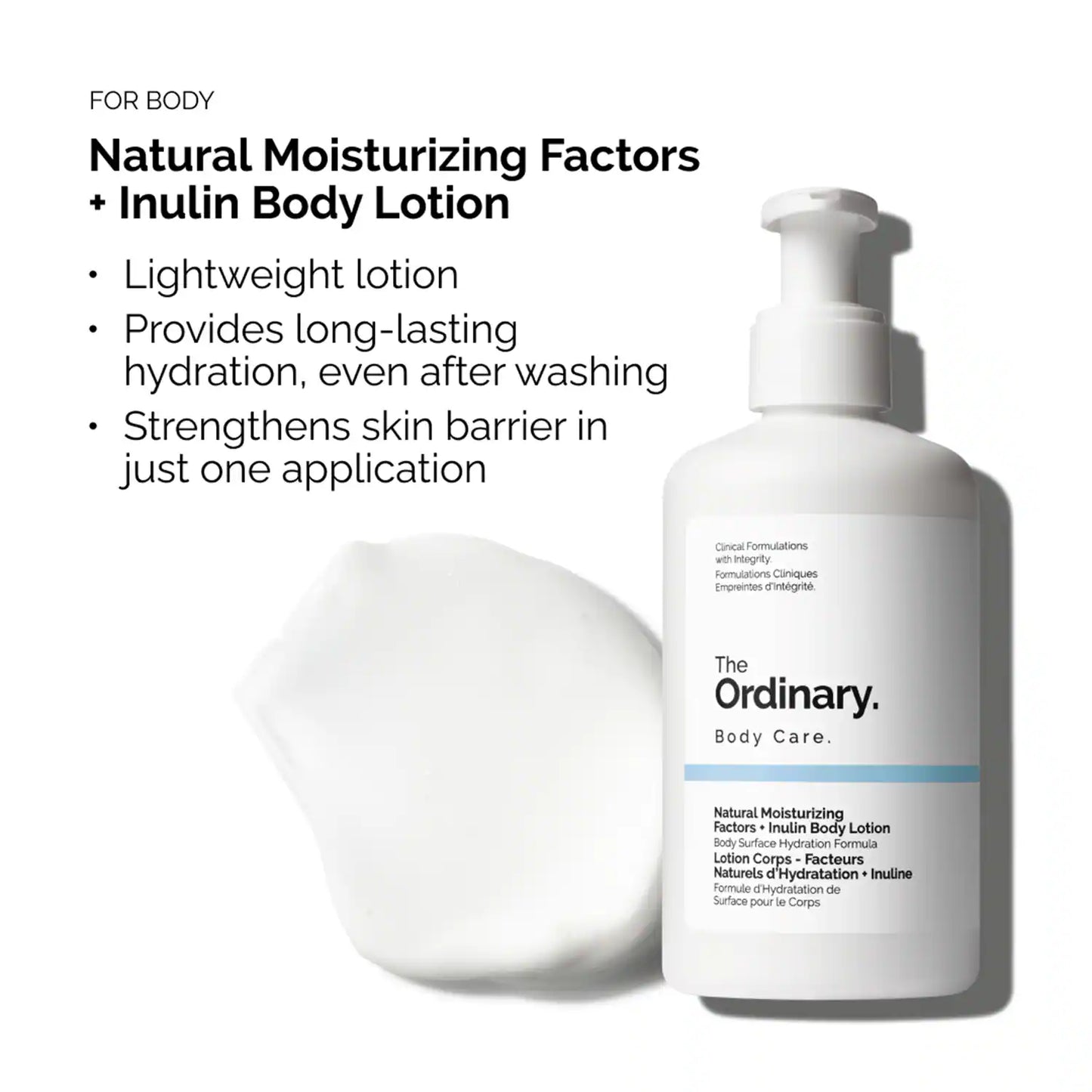 The Ordinary Natural Moisturizing Factors + Inulin Body Lotion (240 ml)