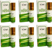 Al-Hiza HHH Attar - 6ml Roll On | Strong & Long Lasting Fragrance (Pack of 6)
