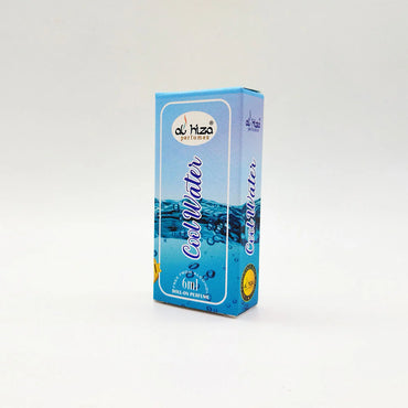 Al-Hiza Cool Water Attar – 6ml Roll-On | Refreshing & Crisp Concentrated Perfume Oil