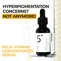 Numbuzin No.5 Vitamin Concentrated Serum (30ml) | TXA & Niacinamide for Hyperpigmentation
