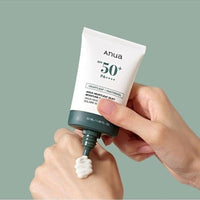 Anua Heartleaf Silky Moisture Sun Cream SPF50+ PA++++ (50mL + 10mL) | Lightweight Soothing Sunscreen