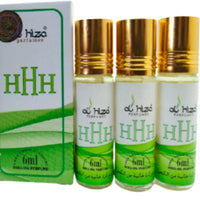 Al-Hiza HHH Attar - 6ml Roll On | Strong & Long Lasting Fragrance (Pack of 3)