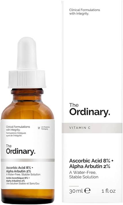 The Ordinary Vitamin C Ascorbic Acid 8% + Alpha Arbutin 2% (30 ml)
