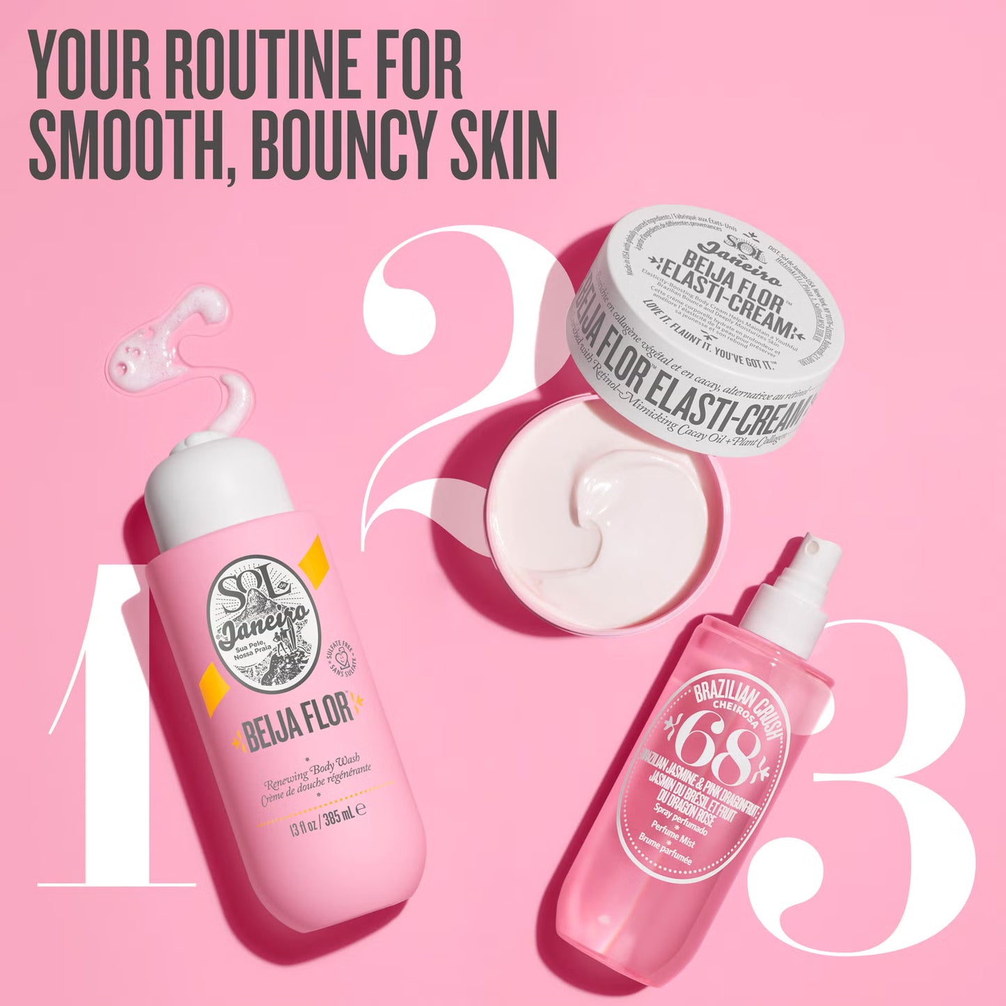 Sol de Janeiro Beija Flor Body Wash – Hydrating & Nourishing Cleanser