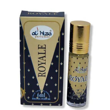 Al-Hiza Royale Attar - 6ml Roll On | Rich & Long Lasting Fragrance (Pack of 3)