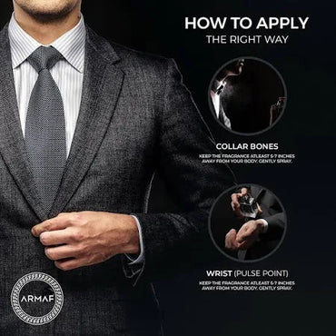Armaf The Warrior Eau De Toilette for Men 100ml | Bold, Long-Lasting Woody Fragrance