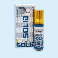 Al-Hiza Solid Attar - 6ml Roll On | Concentrated Perfume Oil | Long Lasting Non-Alcoholic Fragrance (pack of 3)