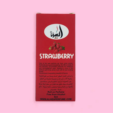 Al-Hiza Strawberry Original Attar – 6ml Perfume Oil | Sweet, Fresh & Fruity Strawberry Fragrance