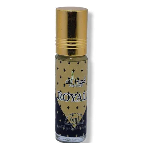 Al-Hiza Royale Attar - 6ml Roll-On Perfume | Alcohol-Free | Luxurious & Long-Lasting Fragrance