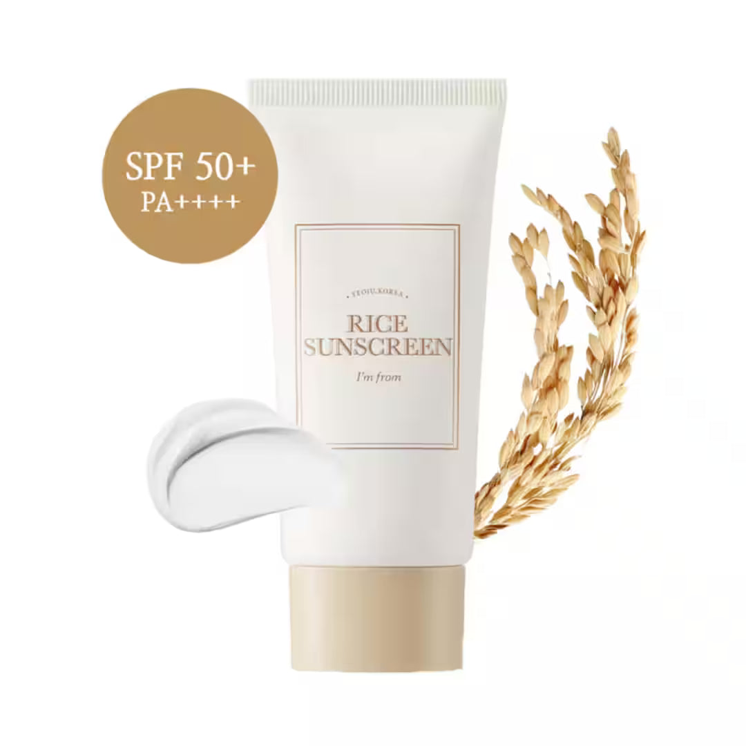 I’m From Rice Sunscreen SPF50+ PA++++ (50ml) | Brightening & Hydrating Sun Protection